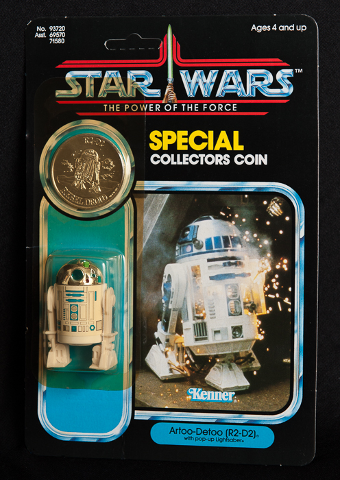 R2-D2 - Pop up Lightsabre - The Power of The Force - 92 Back Card